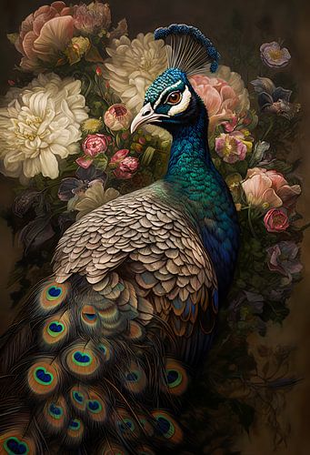 Flower Peacock