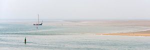 Segelboot auf das Wat