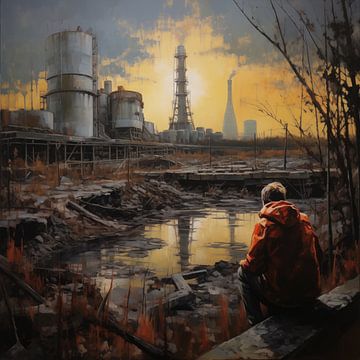 Chernobyl disaster apocalyptic by TheXclusive Art