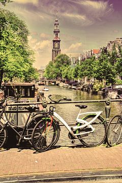 Westerkerk Prinsengracht Amsterdam Oud
