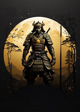 japanese samurai by Rizal Azhari