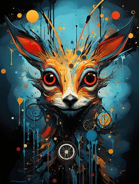 Cosmic Curiosity: Fox of the Stars by Eva Lee