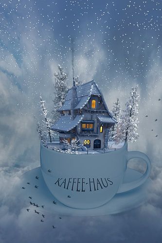 Das winterliche Kaffeehaus