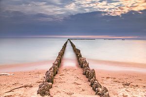 golfbreker ijsselmeer van peterheinspictures