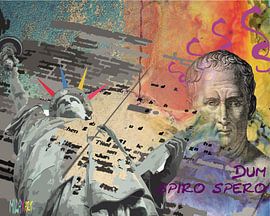 Original MILAXart The Justice - 2018 von Michael Ladenthin