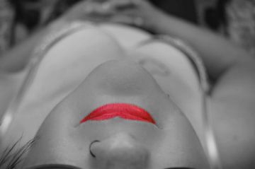 "red lips, upside down..." von Pascal Engelbarts