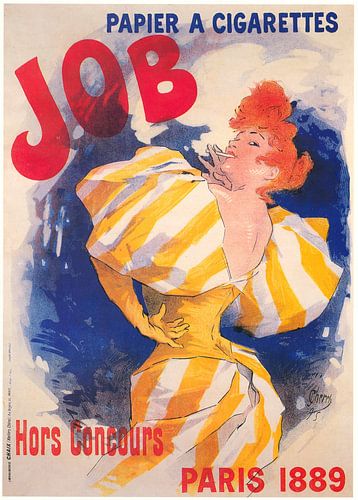 Jules Chéret - JOB. Papier à sigaret
