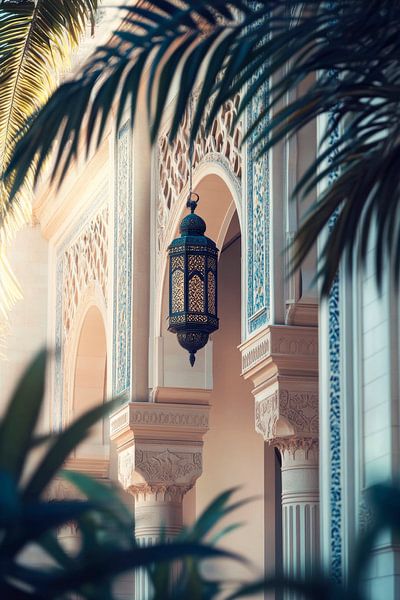 Lanterne orientale par Poster Art Shop