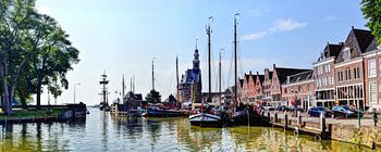 Panorama Hoorn Oude Haven Kruittoren Hollande du Nord Pays-Bas