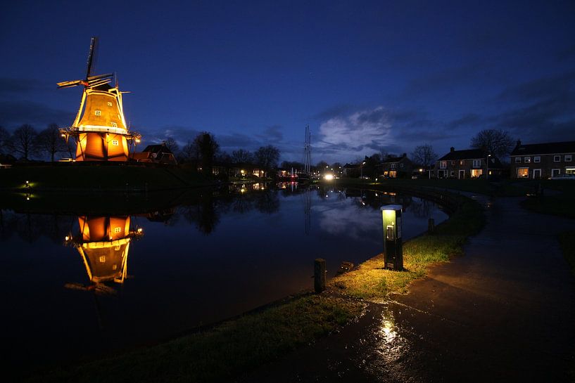 Mill by Cornelis Bezema