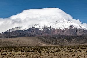 Le chapeau de nuages du Chimborazo