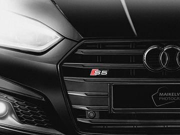 Audi S5 Close-up links van Maikel van Willegen Photography