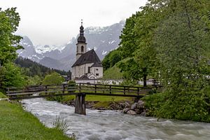 St. Sebastian church in Ramsau bei Berchtesgaden