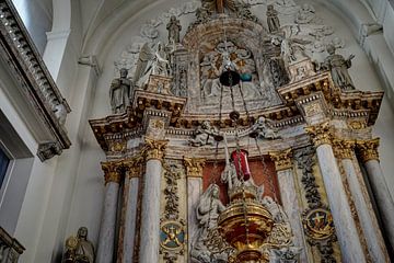 Groenmarkt church Haarlem by Frans Frowijn