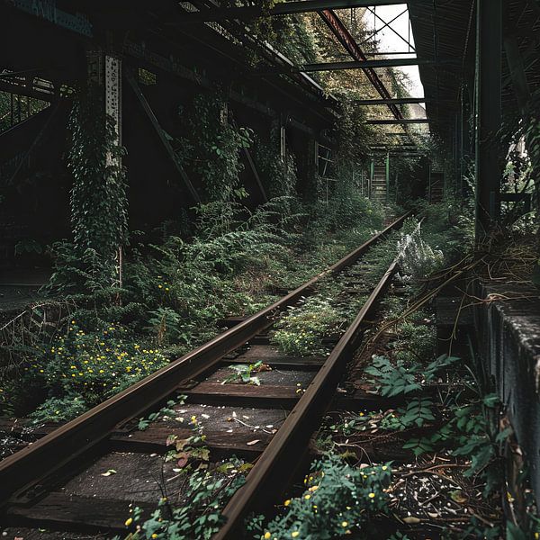 Lonely tracks by Poster Art Shop