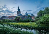 Walburg kerk in blue hour