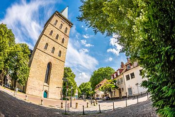 Kerk van St. Catherine in Osnabrück van Günter Albers