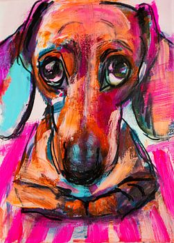 Portrait d'un teckel, figure 03