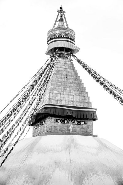 Boeddhistische tempel in Kathmandu | Nepal van Photolovers reisfotografie
