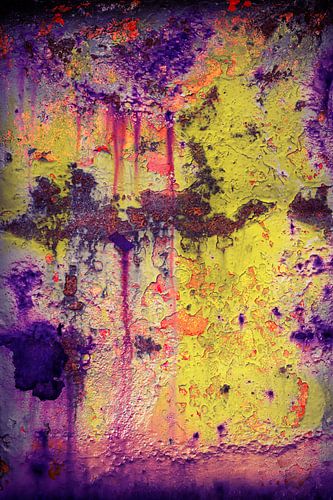 Kleurrijke roest abstract