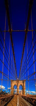 Brooklyn Bridge, New York City van Stewart Leiwakabessy