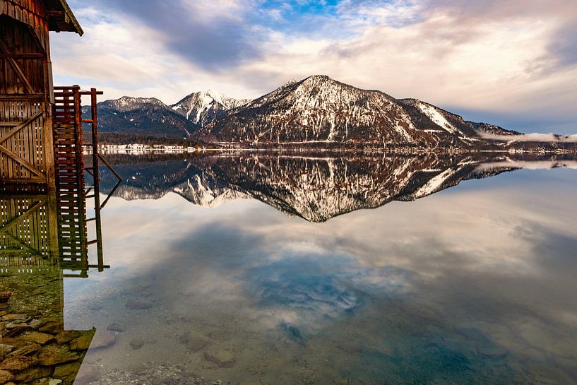 Walchensee in winter by Einhorn Fotografie
