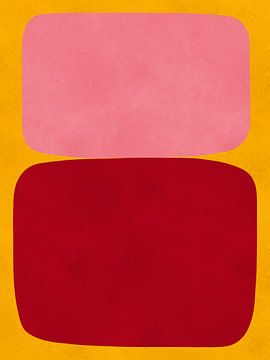 Expressieve abstracte vormen 2 van Vitor Costa