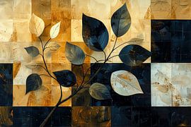 Modern Autumn Painting | Autumn Fusion by Art Whims
