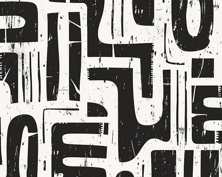 Modern Lines | Illustration by ARTEO Paintings