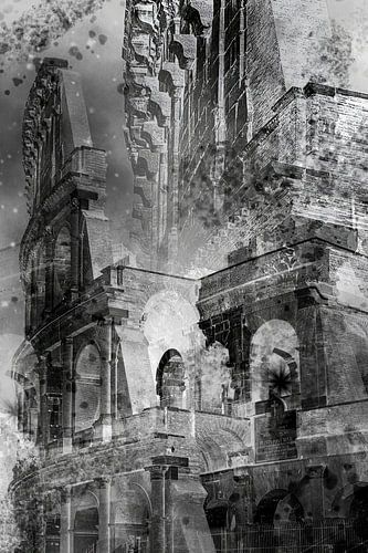 Digital Art - Colosseum, Rome by berbaden photography