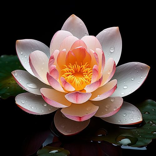Lotus fleuri