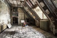 De laatste bewoner. Eenzame clown in een sanatorium - Verloren plaats