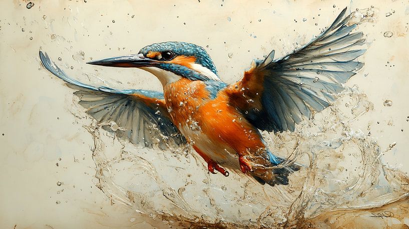 ijsvogel van Gelissen Artworks