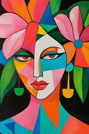 Bunte Harmonie der Farben von Poster Art Shop