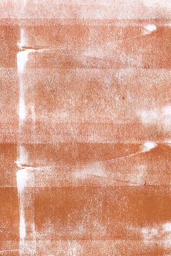 Kleurvlakken. Moderne abstracte kunst in donker okergeel