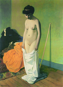 Félix Vallotton - Stehender Akt (1905)