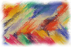 Abstrakter Pointillismus