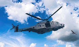 Defence helicopter by Brian Morgan