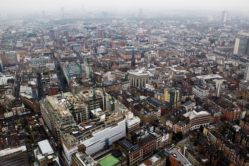 Londen in vogelvlucht van Paul Teixeira