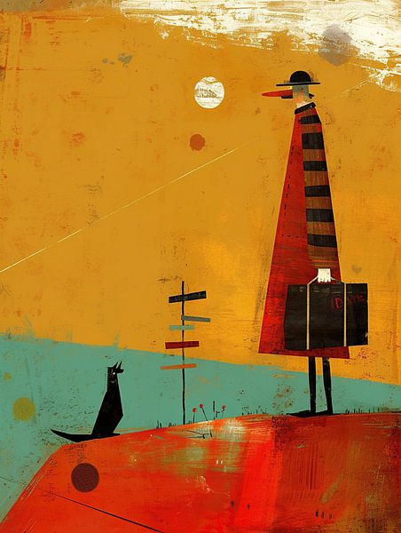 Surrealist Painting | Timeless Wander par La collection ARTEO