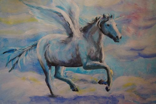 Geflügeltes Einhorn