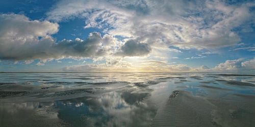 Reflections on the mudflats