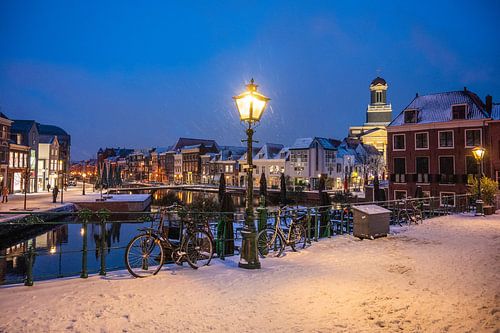 Leiden - A snowy High Street (0015)