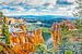 Vues panoramiques à Bryce Canyon NP, Amérique du Nord sur Rietje Bulthuis
