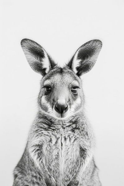 Kangaroo by Poster Art Shop