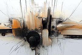 Abstract wood by Ton Kuijpers