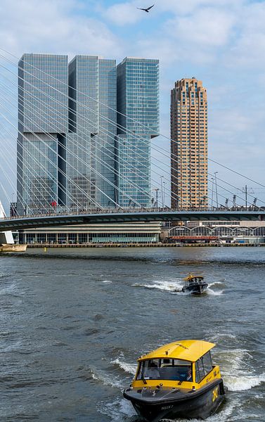 Watertaxi Rotterdam van Henri Boer Fotografie