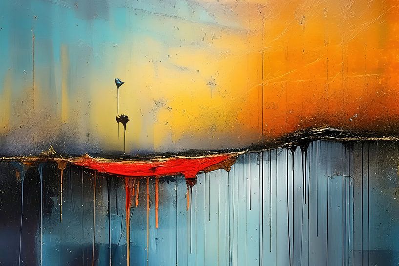 Verwitterte Wand-02 von Rautenberg Digital Art Maritim