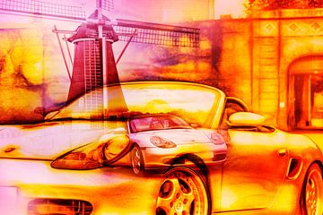 Porsche Boxster artwork