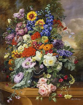 Still Life of Flowers by Albert Williams